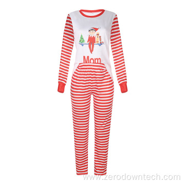 Merry Christmas Printing Family Christmas Pajamas